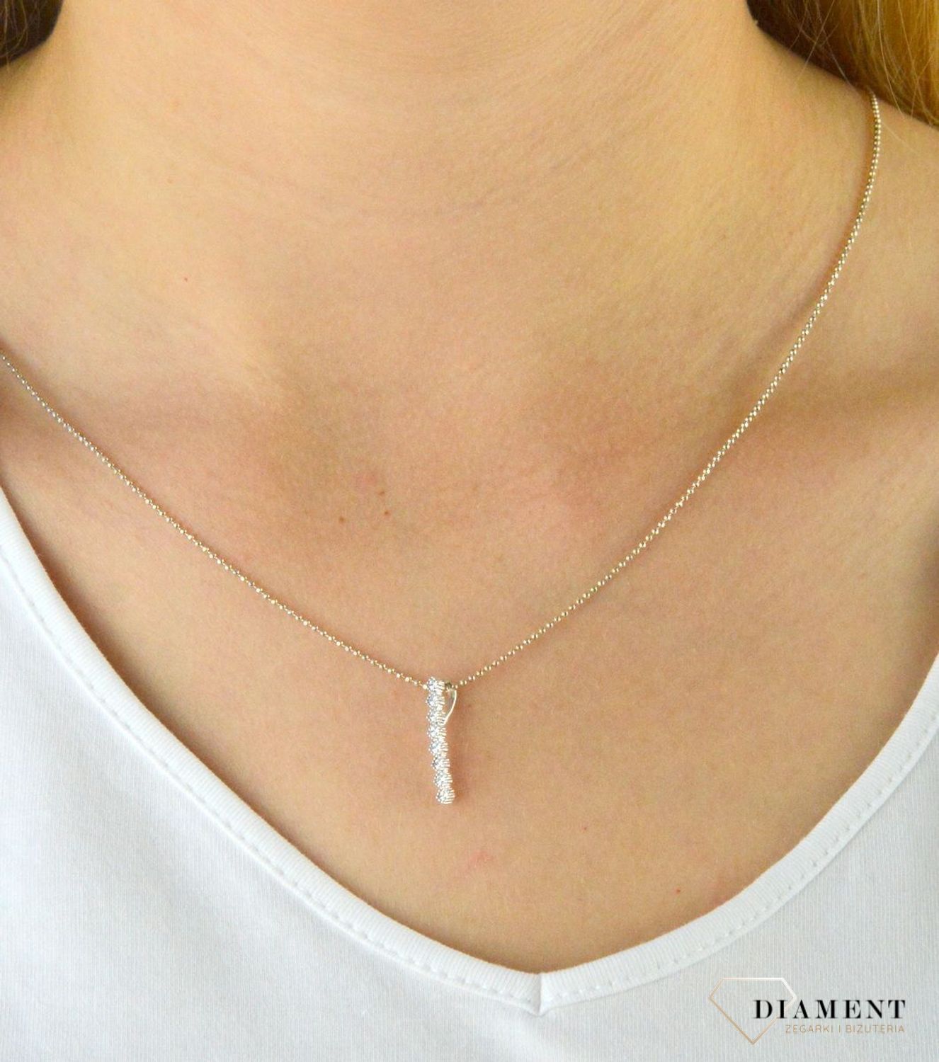 Łańcuszek srebrny kuleczki DIA-LAN-5974-925 1,1mm. Łańcuszek srebrny ozdobny. Łańcuszek srebrny o splocie ozdobnym, biżuteryjny. Łańcuszek srebrny kuleczki. Łańcuszek srebrny idealny na prezent (2).jpg